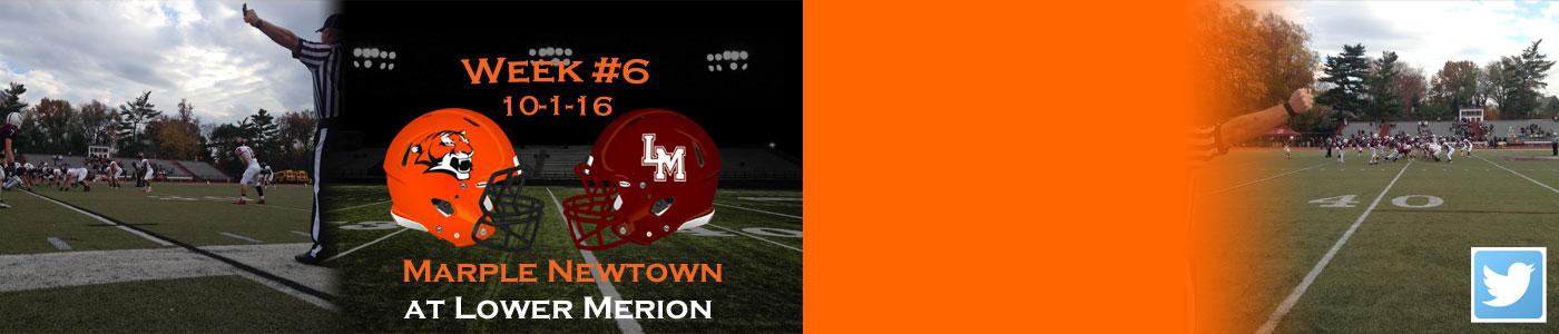 Marple Newtown at Lower Merion – 10-1-16 at 2 PM