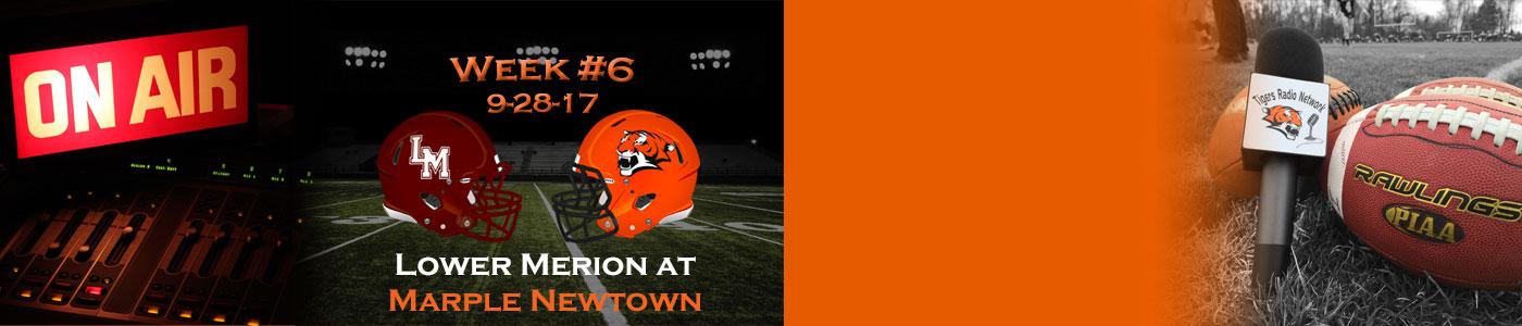 Lower Merion at Marple Newtown – Watch LIVE on Thursday, 9-28-17