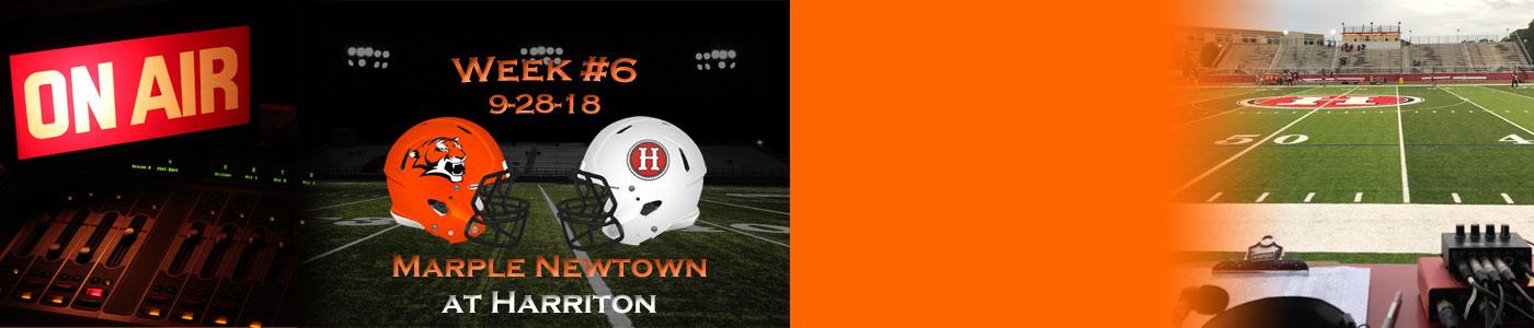 Marple Newtown at Harriton – Listen LIVE on Friday, 9-28-18