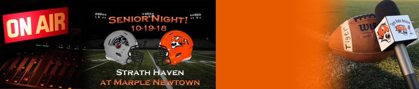 Strath Haven at Marple Newtown – Watch LIVE on Friday, 10-19-18